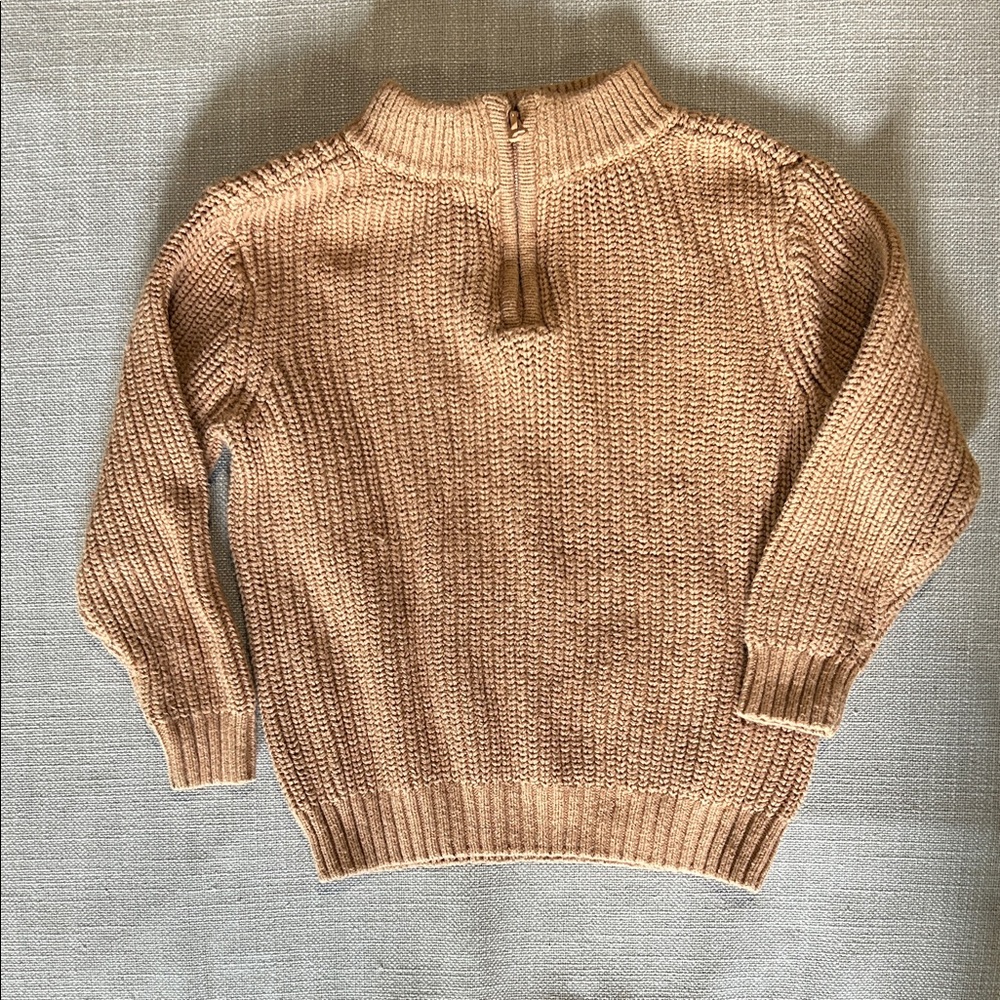 Wonder Nation Tan Knit Sweater for Kids